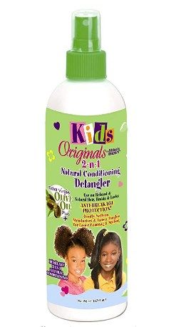 Africa's Best Kids Organics 2-In-1 Organic Conditioning Detangler, 12oz (355ml)