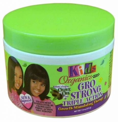 Africa's Best Kids Organics Gro Strong Triple Action Growth Stimulating Therapy, 7.5oz (213g)