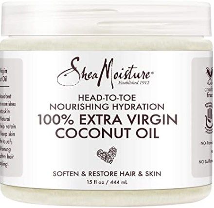 Shea Moisture 100% Extra Virgin Coconut Oil Head-To-Toe Nourishing Hydration, 15oz