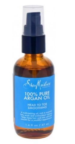 Shea Moisture 100% Pure Argan Oil Head To Toe Smoothing, 1.6oz