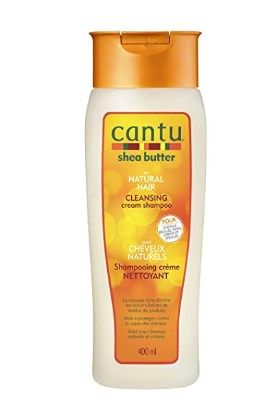 Cantu Shea Butter For Natural Hair Sulfate-Free Cleansing Cream Shampoo, 13.5oz (400ml)