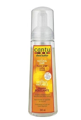 Cantu Shea Butter For Natural Hair Wave Whip Curling Mousse, 8.4oz (248ml)