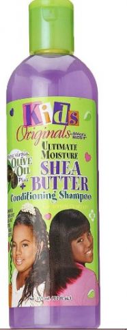 Africa's Best Kids Organics Ultimate Moisture Shea Butter Conditioning Shampoo, 12oz (355ml)