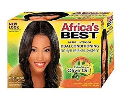 Africa's Best Herbal Intensive Dual Conditioning No-Lye Relaxer System [Regular]